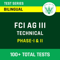 FCI Manager Category-II Technical Phase-I & II | Complete Bilingual Online Test Series